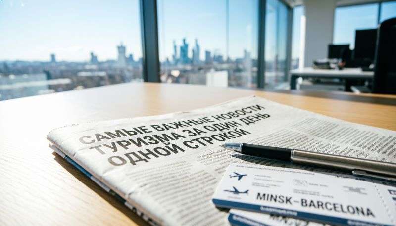 Дайджест новостей туризма 21 августа 2026: путешествия, курорты, авиация и агротуризм для туристов из Беларуси.