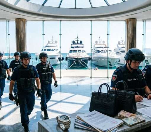 Полиция проводит обыск в luxury отеле Selectum в Анталье, конфискованные яхты и документы, сентябрь 2026 года
