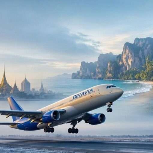 Самолёт «Белавиа» Airbus A330-200 — зимнее расписание 2026/2027, рейсы в Бангкок и на Шри-Ланку
