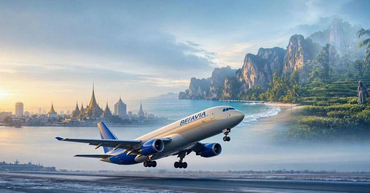 Самолёт «Белавиа» Airbus A330-200 — зимнее расписание 2026/2027, рейсы в Бангкок и на Шри-Ланку